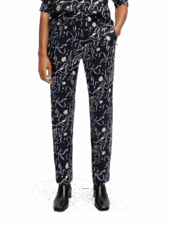 Scotch & Soda The Nina Mid-Rise Tapered Jogger