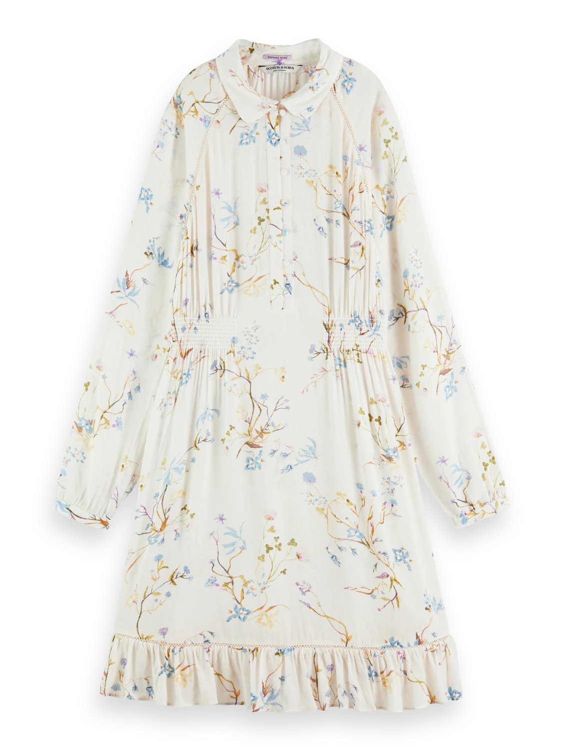 Scotch & Soda Raglan Printed Dress - Image 5