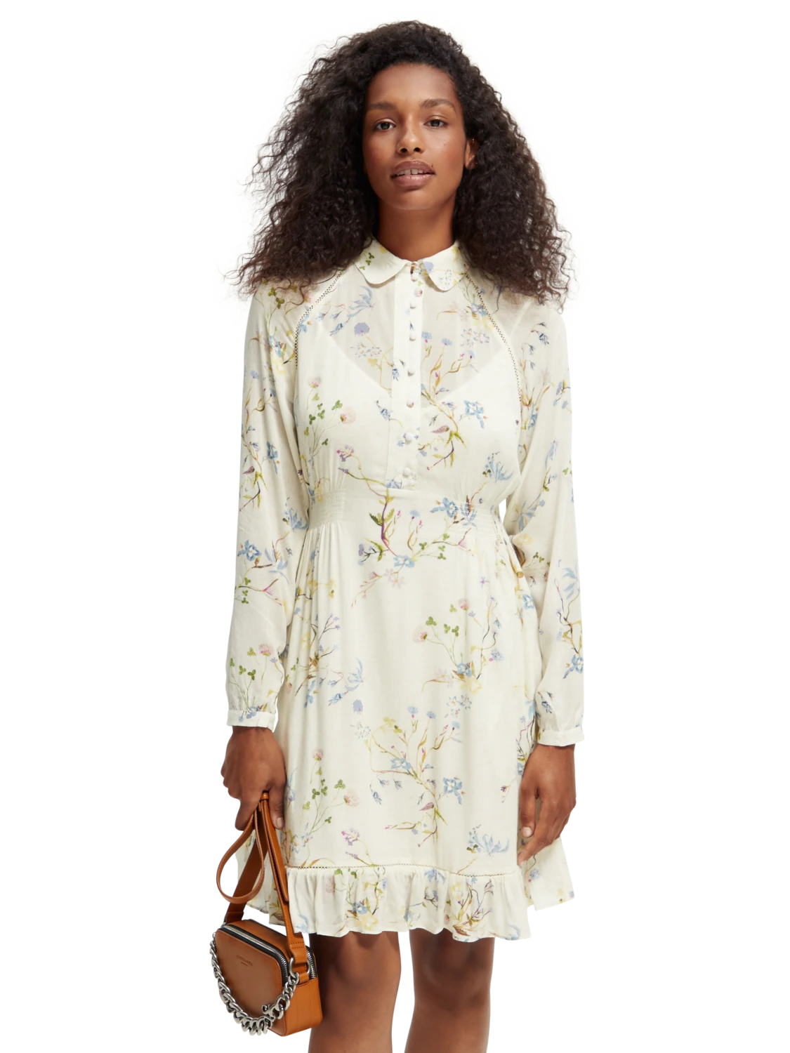Scotch & Soda Raglan Printed Dress - Image 10