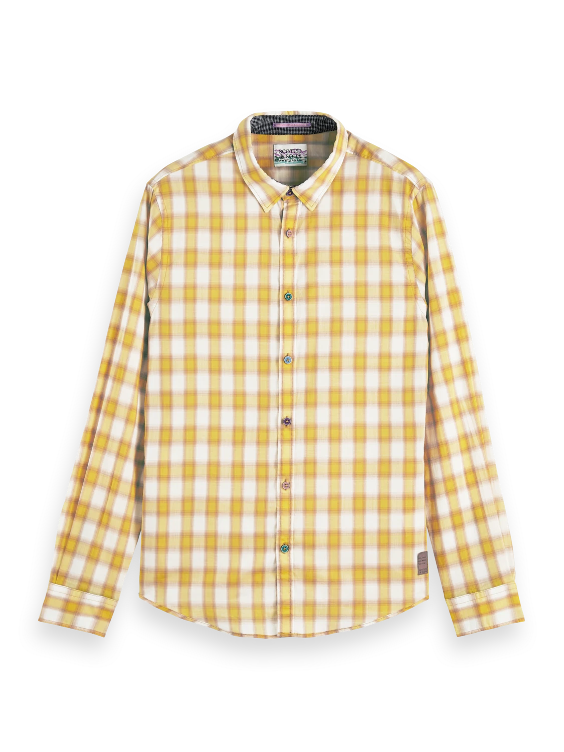 Scotch & Soda Slim-Fit Checked Shirt - Image 5