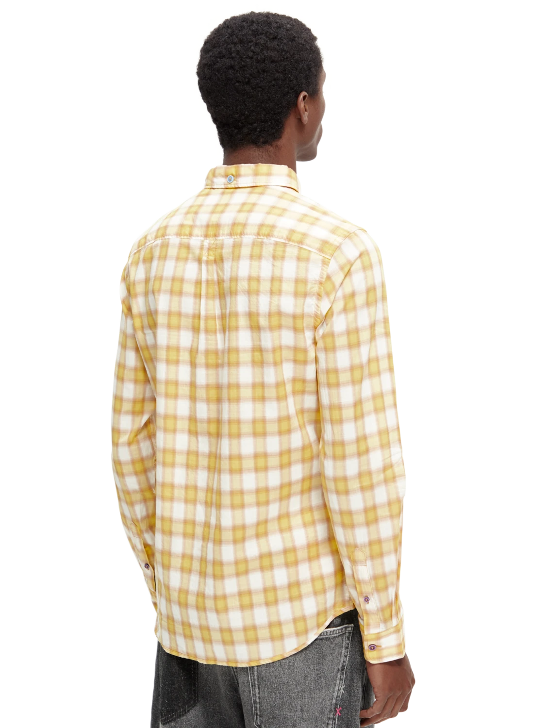Scotch & Soda Slim-Fit Checked Shirt - Image 9