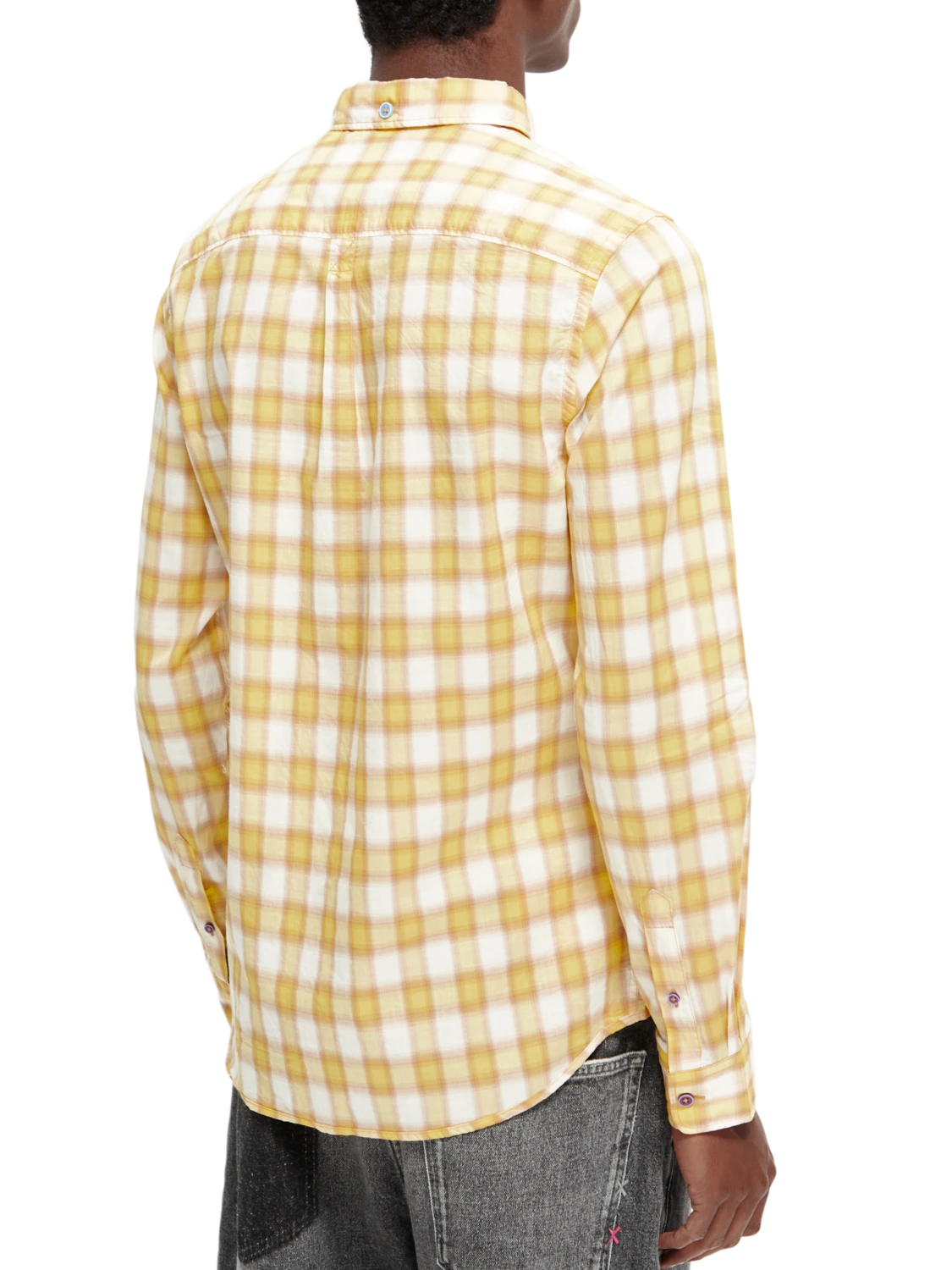 Scotch & Soda Slim-Fit Checked Shirt - Image 3