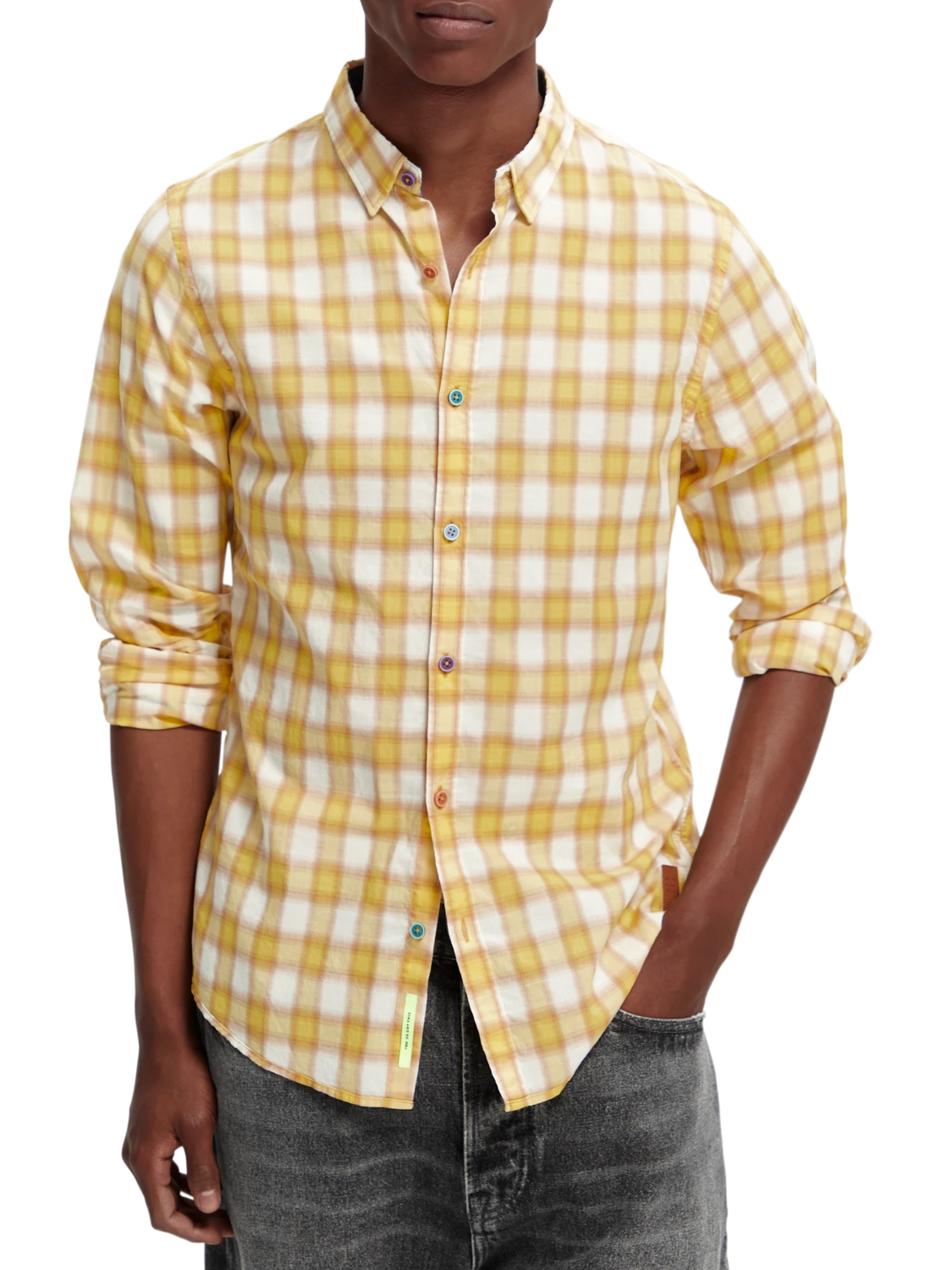 Scotch & Soda Slim-Fit Checked Shirt