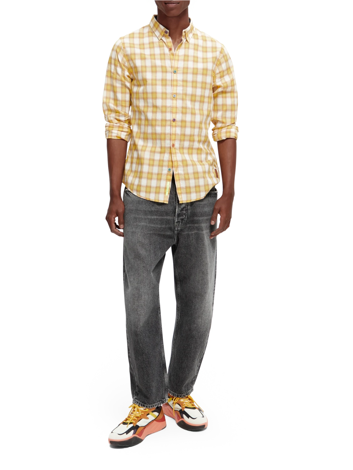 Scotch & Soda Slim-Fit Checked Shirt - Image 2