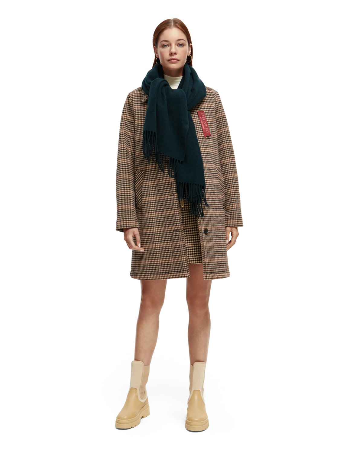 Scotch & Soda Wool-Blended Tailored Coat - Image 13