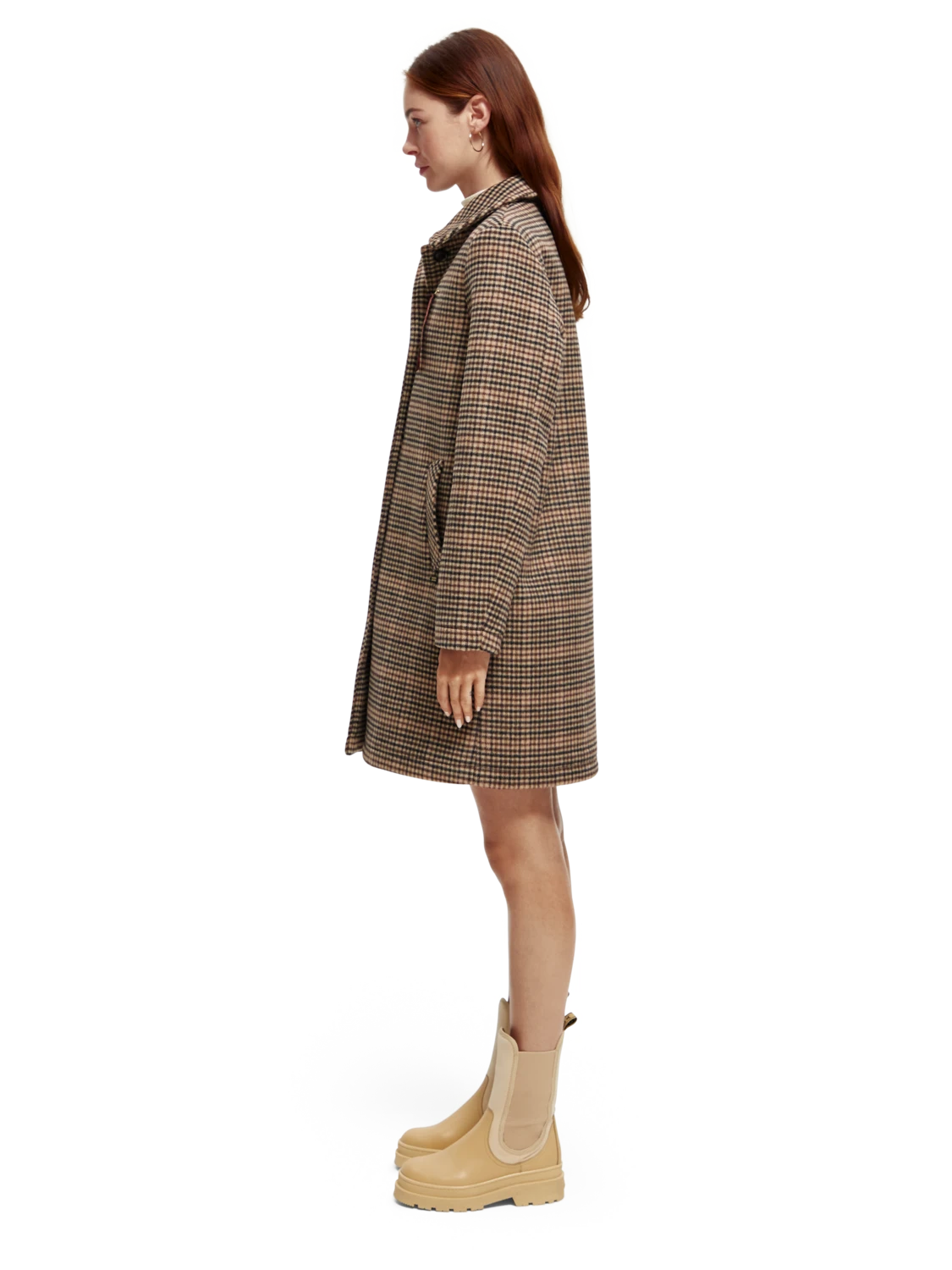 Scotch & Soda Wool-Blended Tailored Coat - Image 14