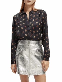 Scotch & Soda Slim Fit Jacquard Shirt