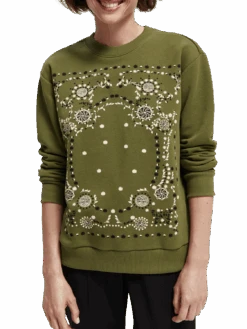 Scotch & Soda Relaxed - Fit Crewneck Sweatshirt