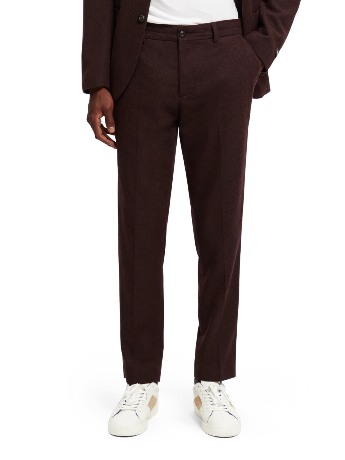 Scotch & Soda The Stuart Slim-Fit Wool-Blend Chino - Image 10