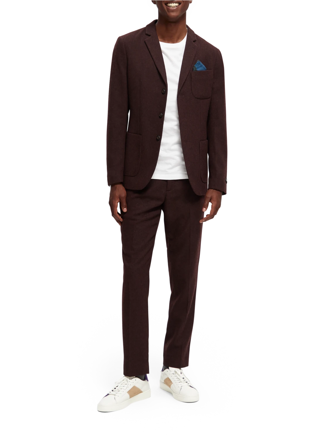 Scotch & Soda The Stuart Slim-Fit Wool-Blend Chino - Image 2