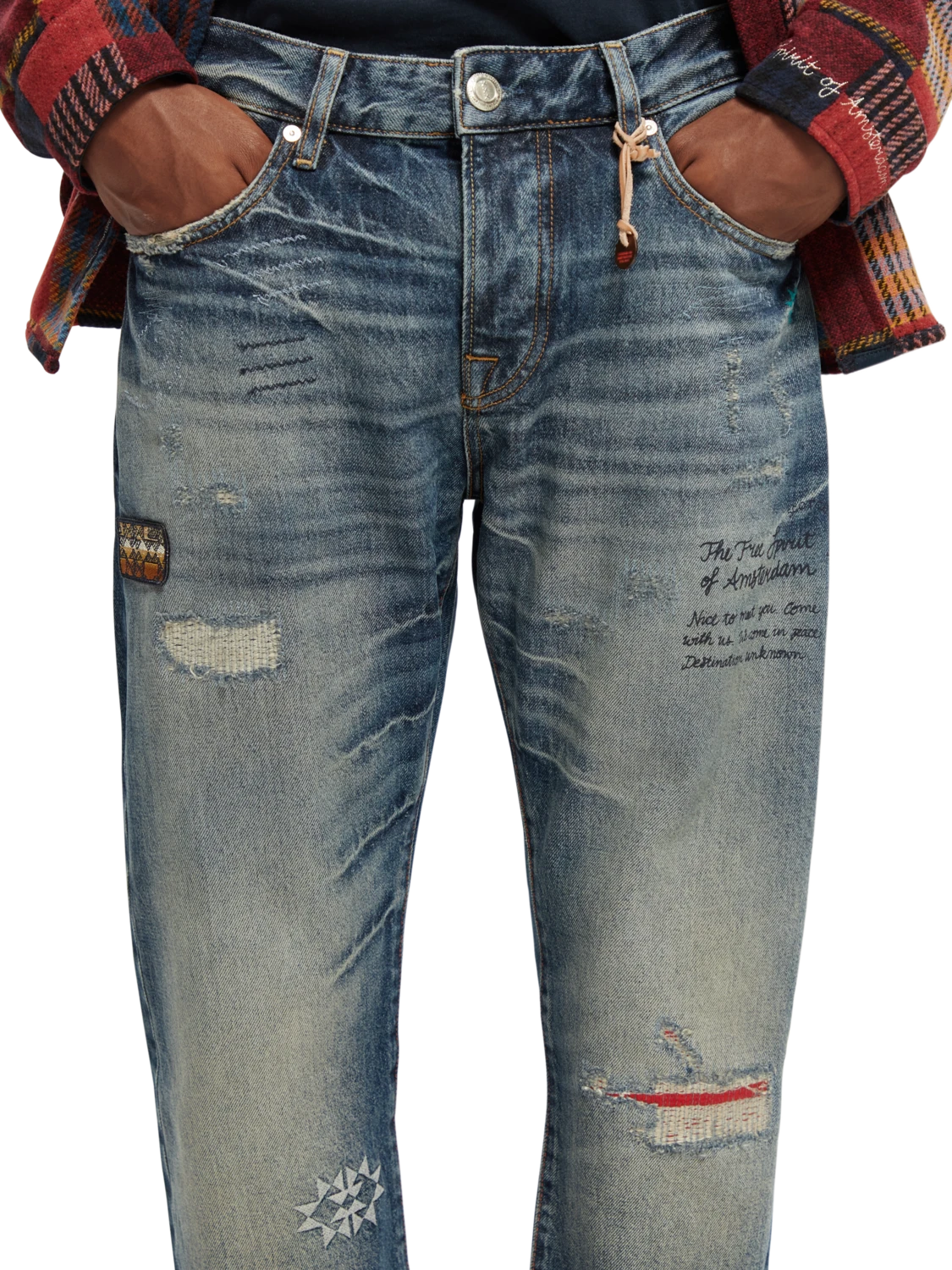Scotch & Soda The Ralston Premium Organic Cotton Jeans - Go Rogue - Image 15