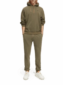 Scotch & Soda Patched Organic Cotton Felpa Sweatpants