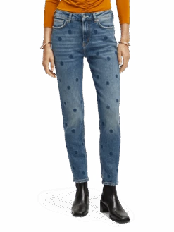 Scotch & Soda High Five High-Rise Slim Fit Jeans