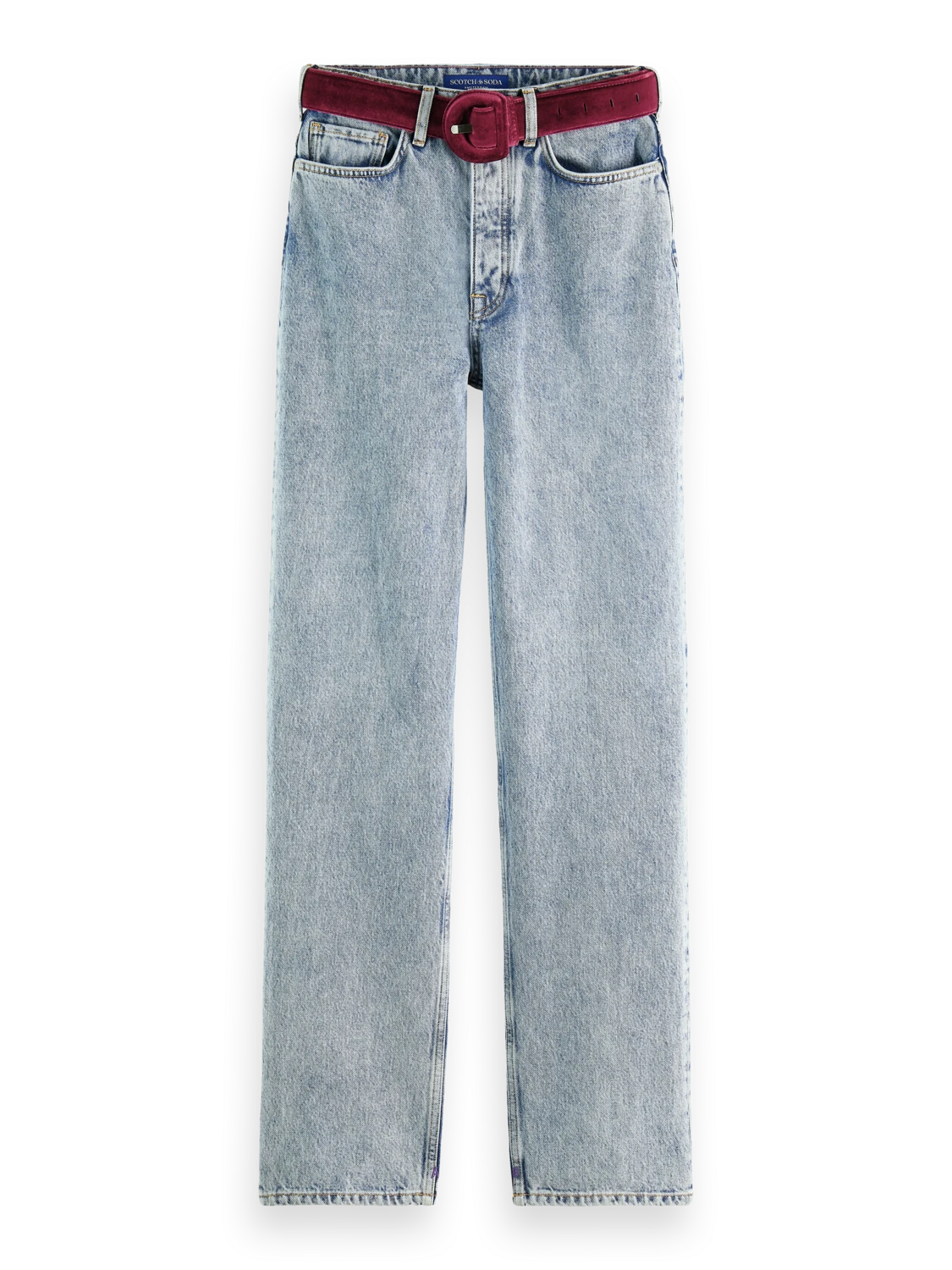 Scotch & Soda The Ripple High-Rise Jeans Organic Cotton - Image 5