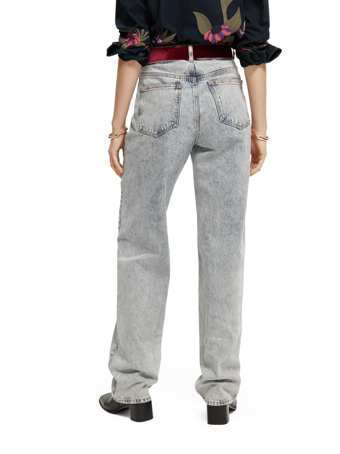 Scotch & Soda The Ripple High-Rise Jeans Organic Cotton - Image 9