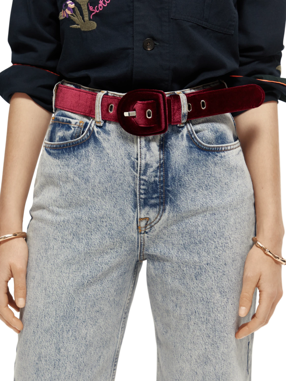 Scotch & Soda The Ripple High-Rise Jeans Organic Cotton - Image 12