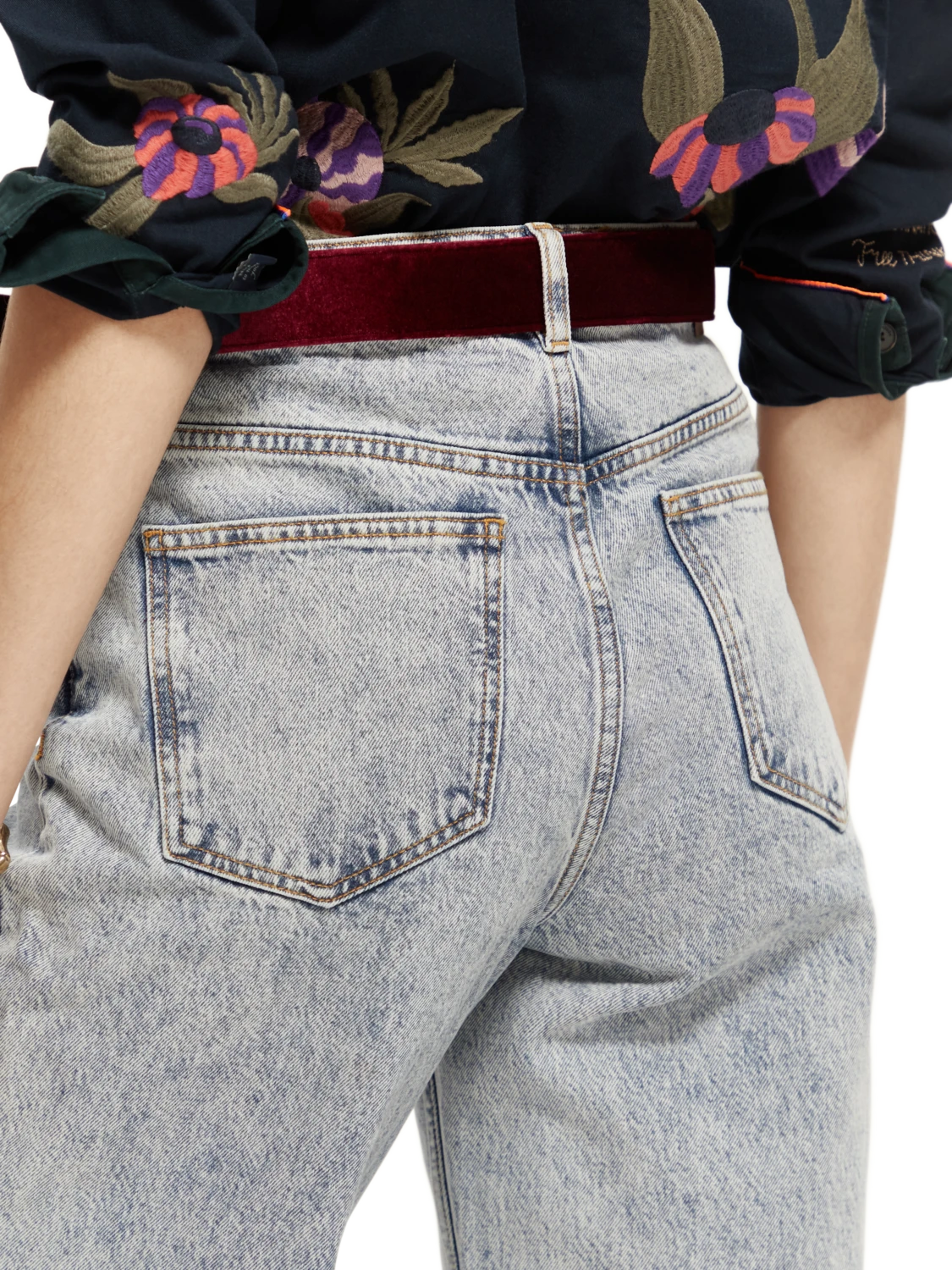 Scotch & Soda The Ripple High-Rise Jeans Organic Cotton - Image 17