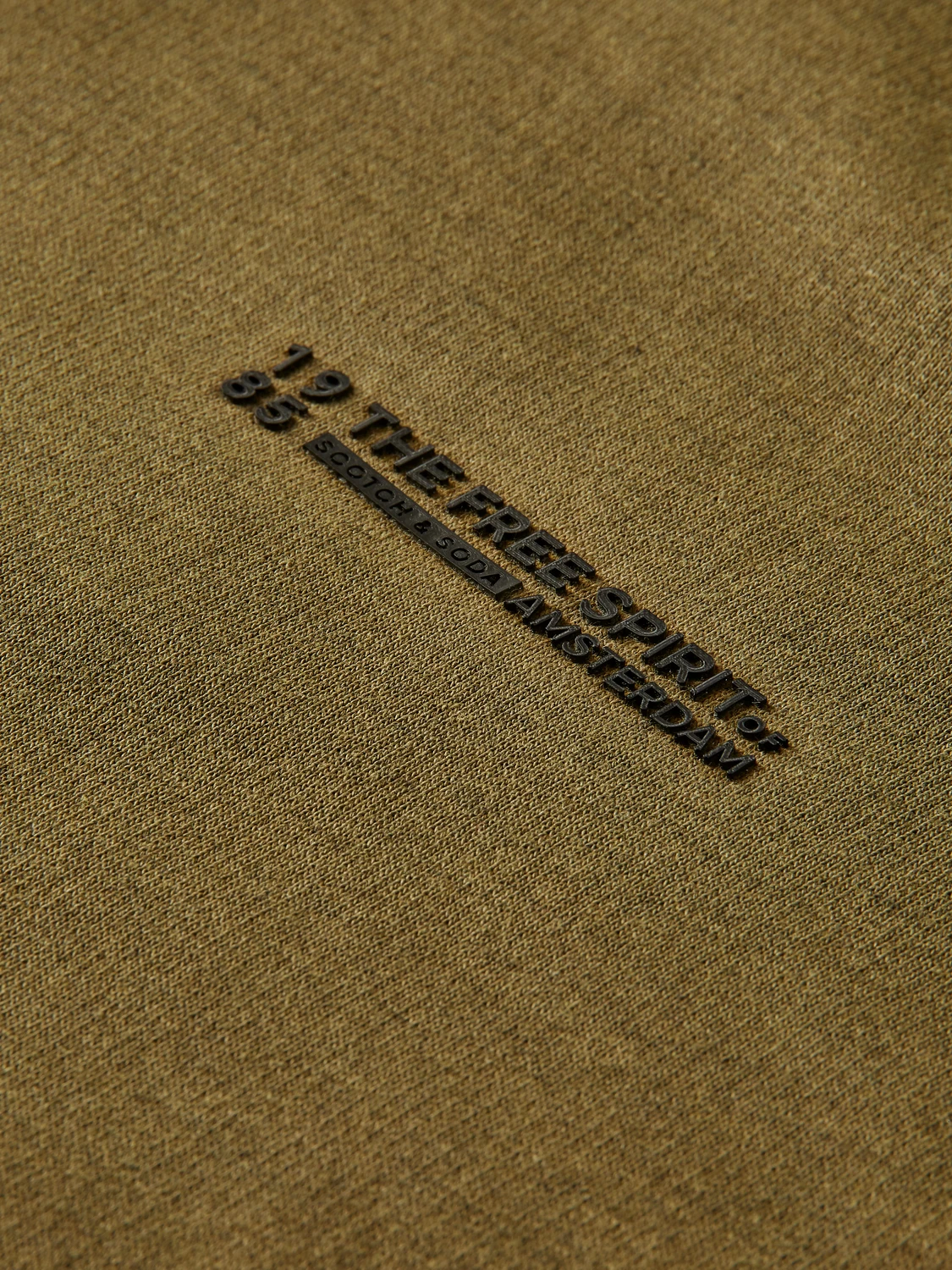 Scotch & Soda Panelled Organic Cotton Crewneck Sweatshirt - Image 7