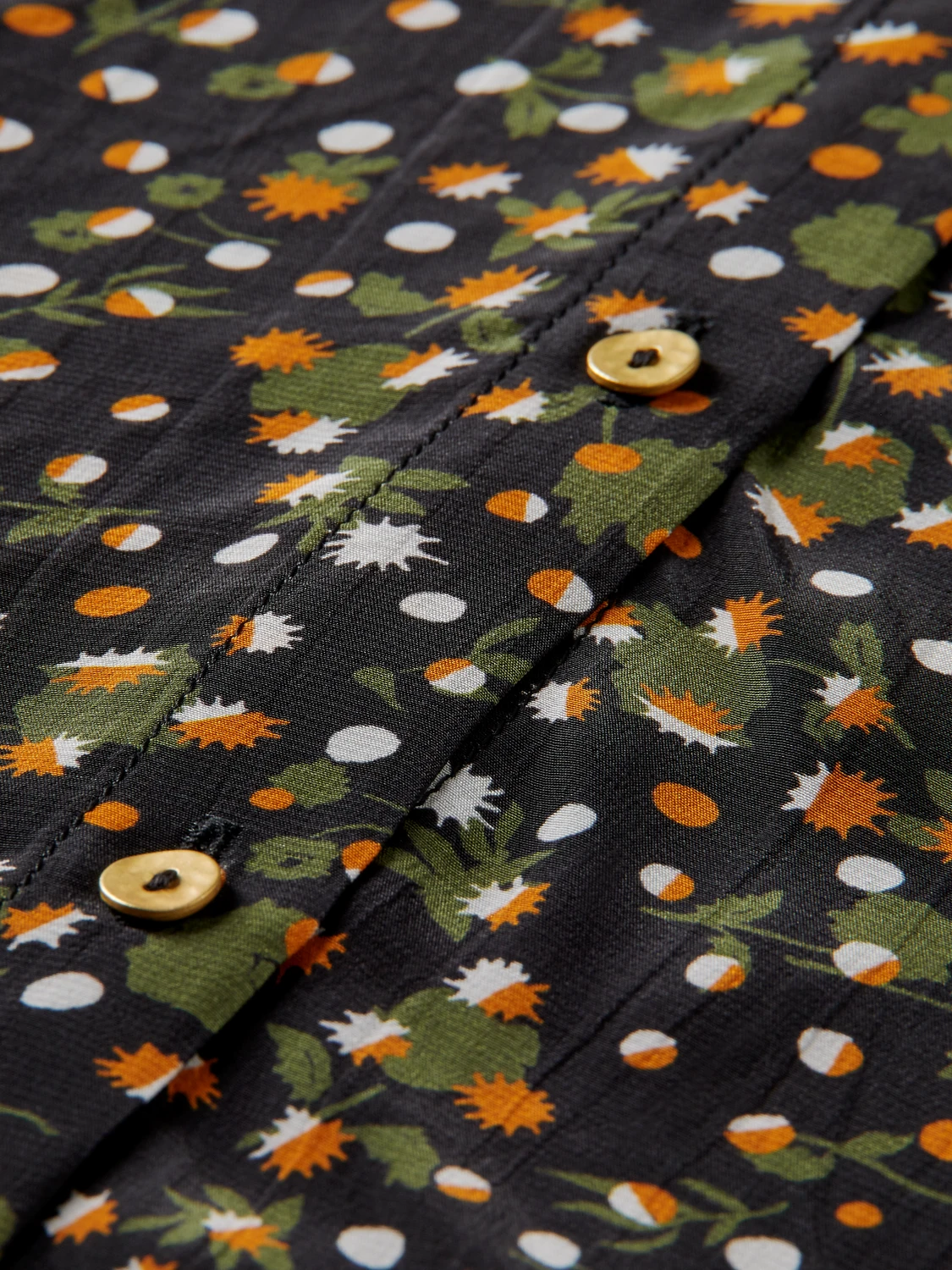 Scotch & Soda Lightweight Shirt With Ribbon Collar - Image 7