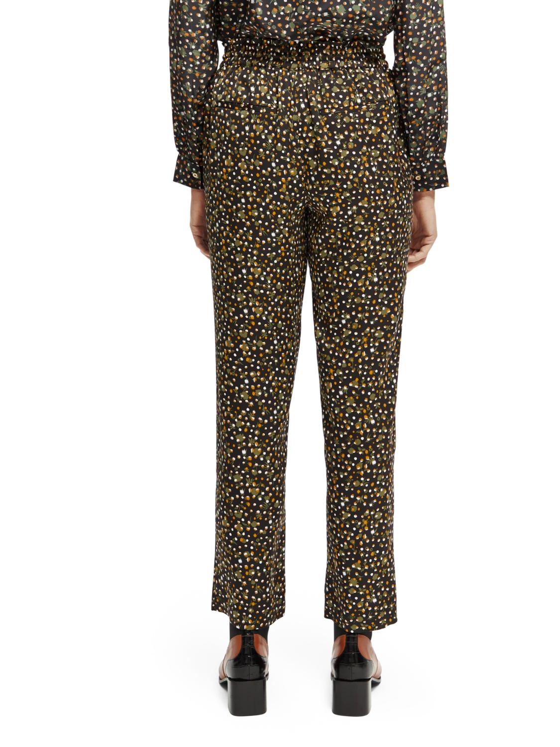 Scotch & Soda Nina Mid-Rise Tapered Jogger - Image 3