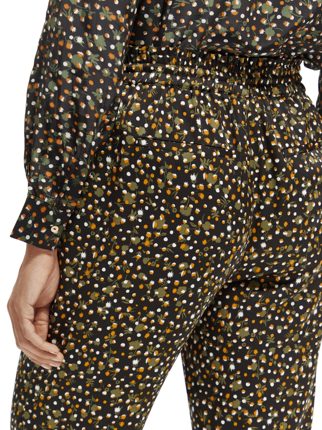 Scotch & Soda Nina Mid-Rise Tapered Jogger - Image 4