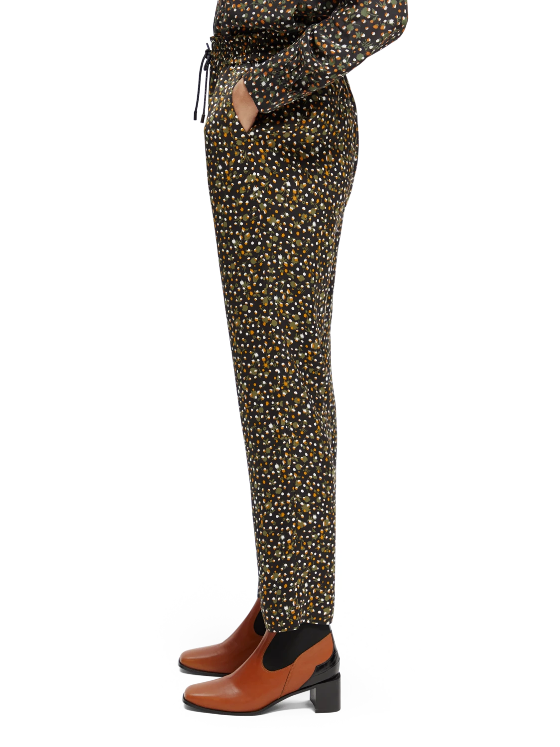 Scotch & Soda Nina Mid-Rise Tapered Jogger - Image 14