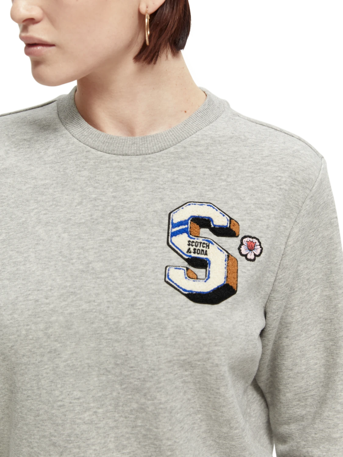 Scotch & Soda Regular-Fit Artwork Crewneck Sweatshirt - Image 11
