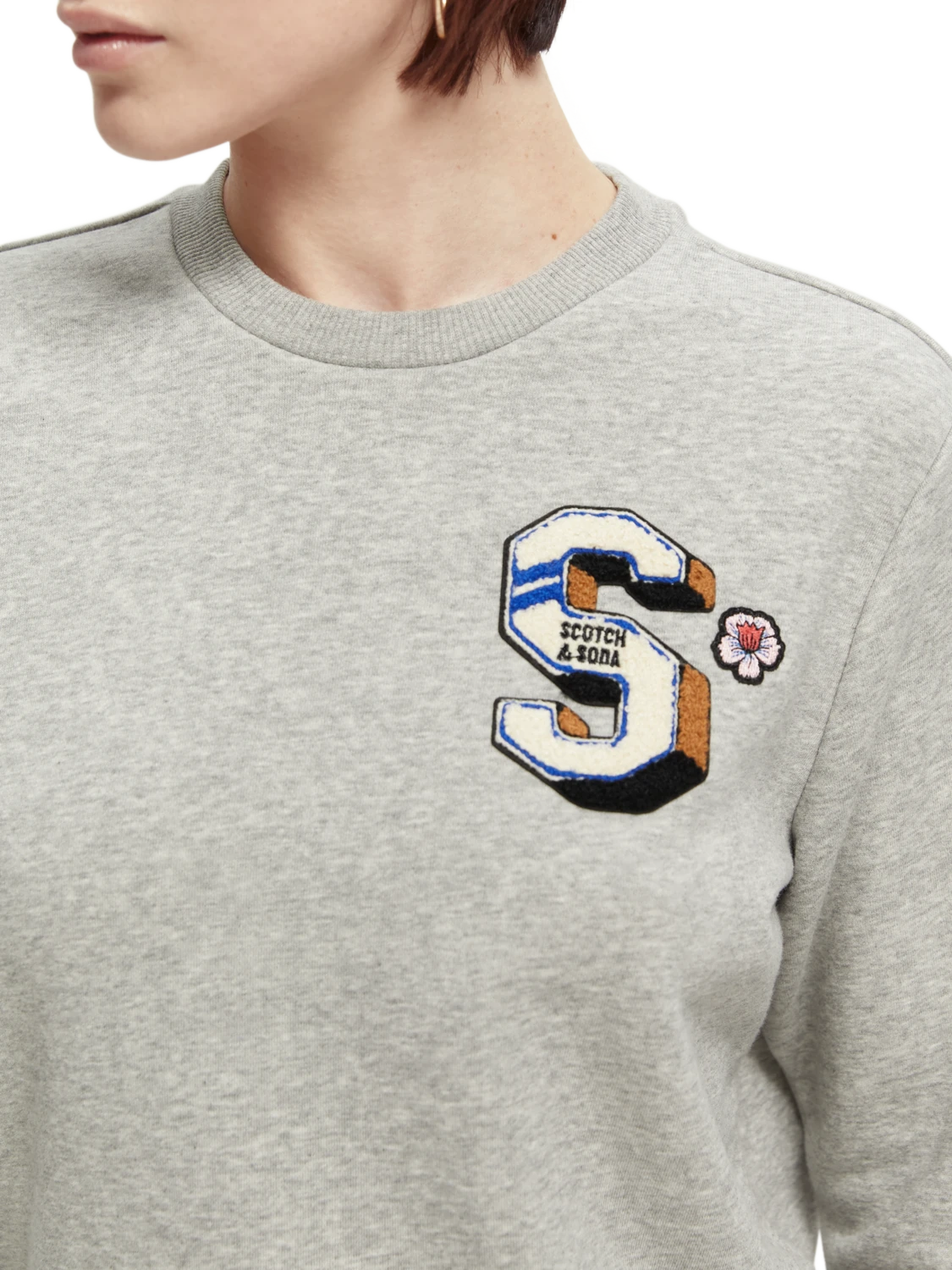 Scotch & Soda Regular-Fit Artwork Crewneck Sweatshirt - Image 4