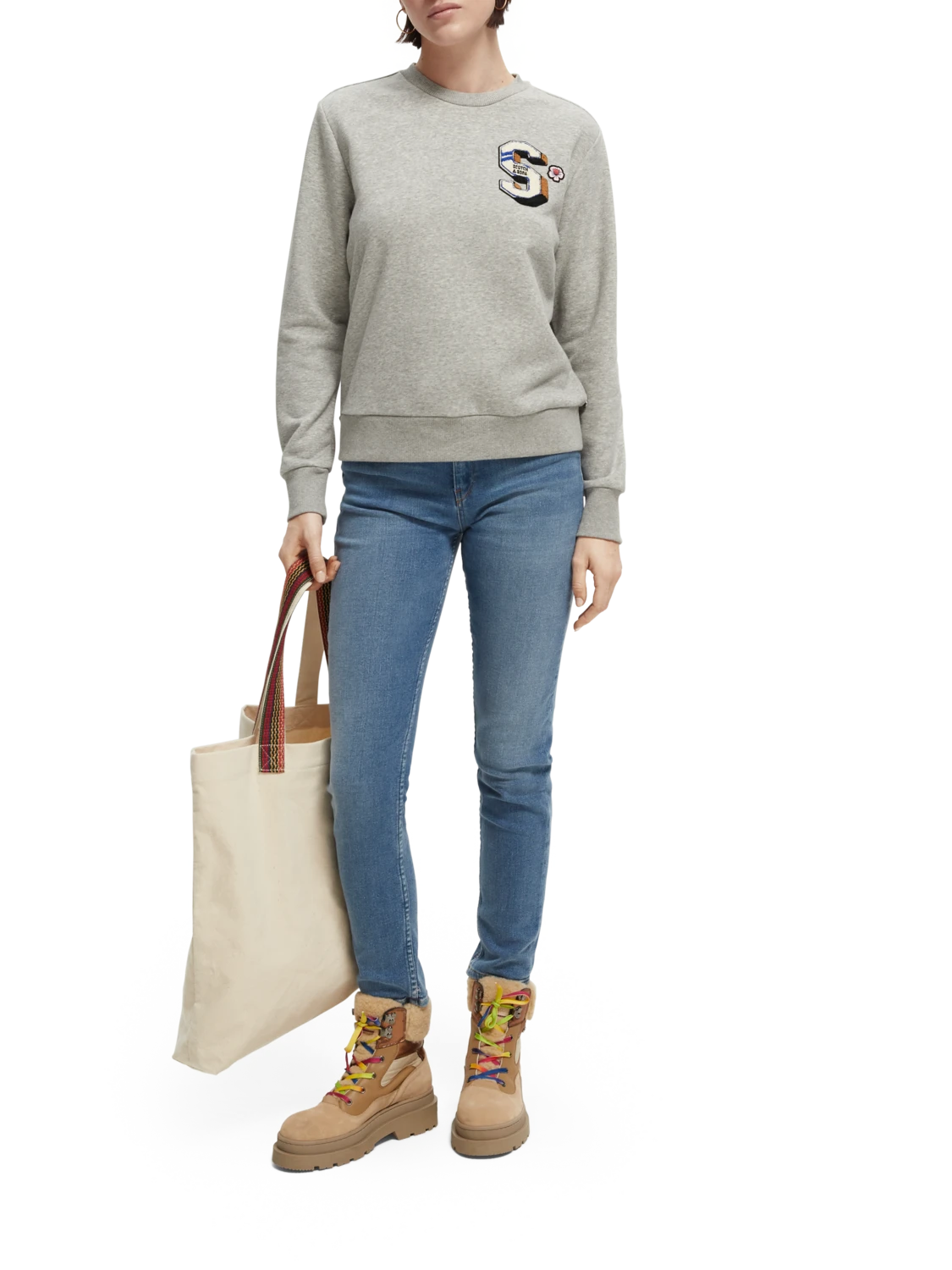 Scotch & Soda Regular-Fit Artwork Crewneck Sweatshirt - Image 2