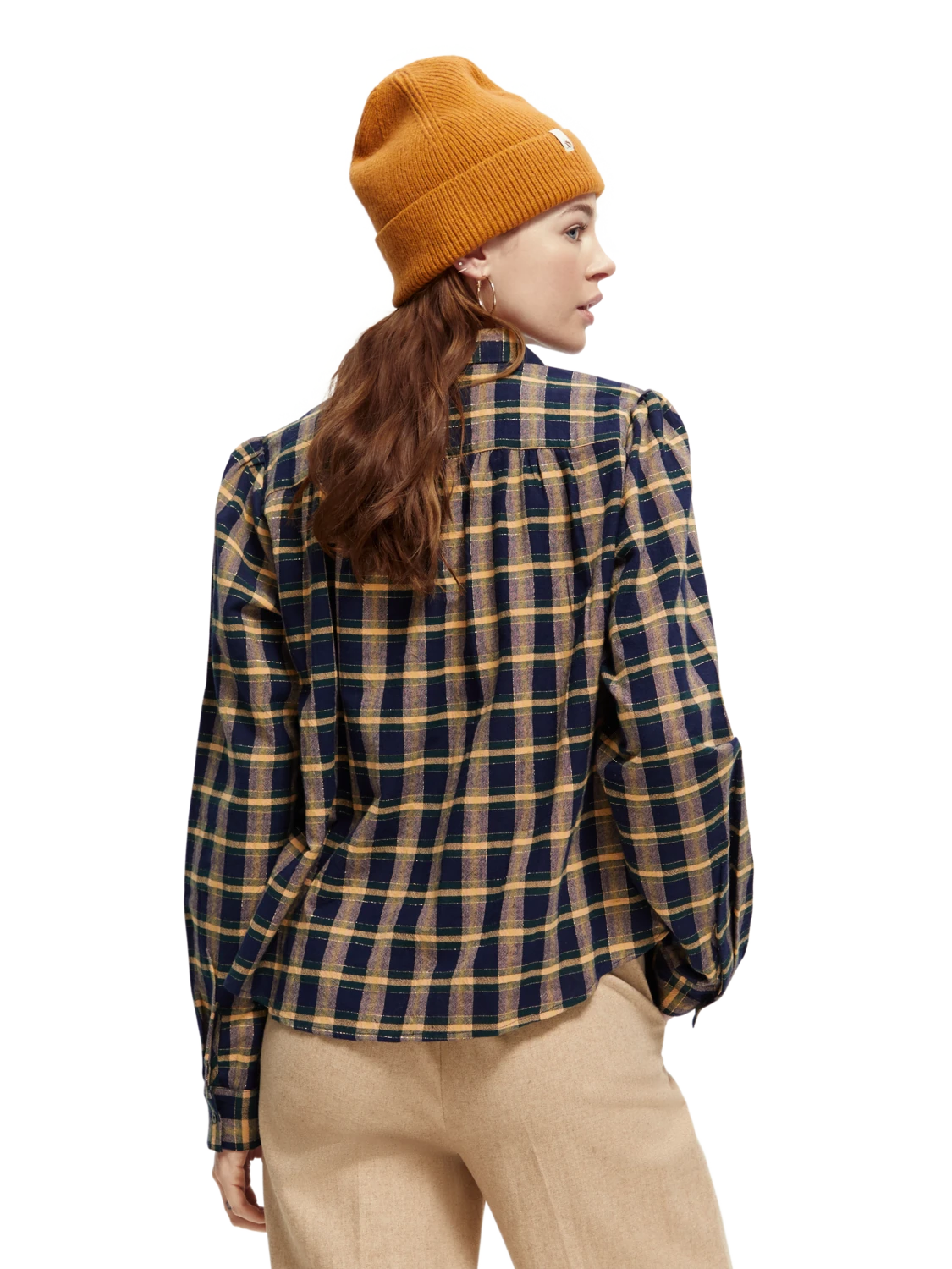 Scotch & Soda Checked Slim Fit Shirt - Image 9