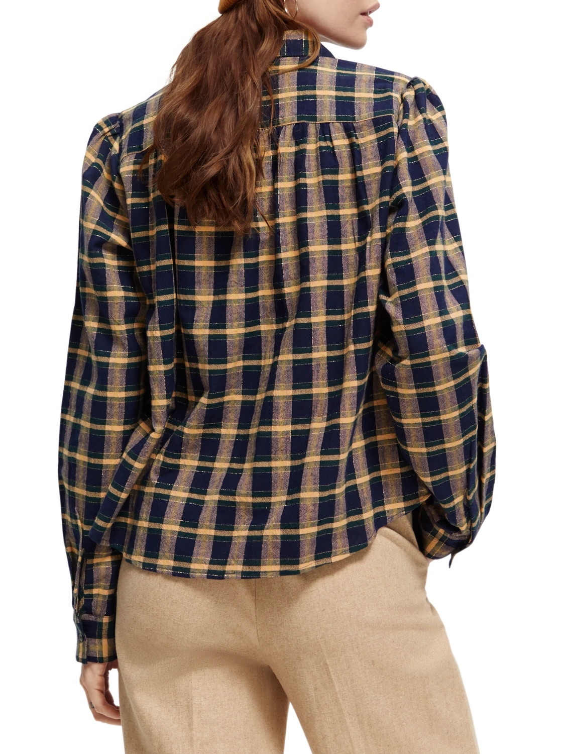 Scotch & Soda Checked Slim Fit Shirt - Image 3