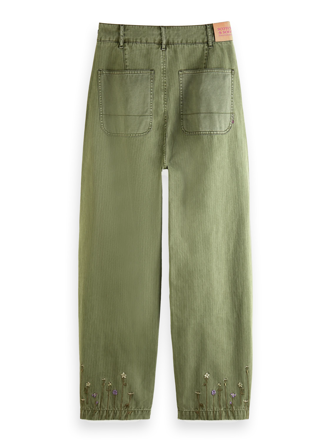 Scotch & Soda The Pip Boyfriend Fit Organic Cotton Chino - Image 6