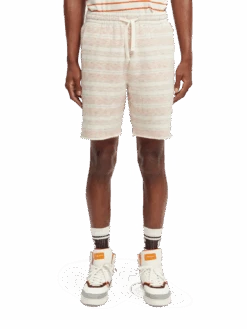 Scotch & Soda Felpa Striped Sweat Shorts