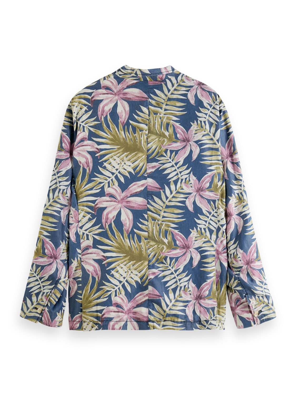 Scotch & Soda Floral Printed Single-Breasted Blazer - Image 2