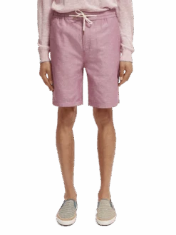 Scotch & Soda The Fave Linen-Blended Bermuda Shorts