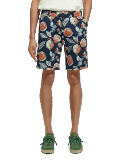 Scotch & Soda The Stuart Printed Chino Shorts
