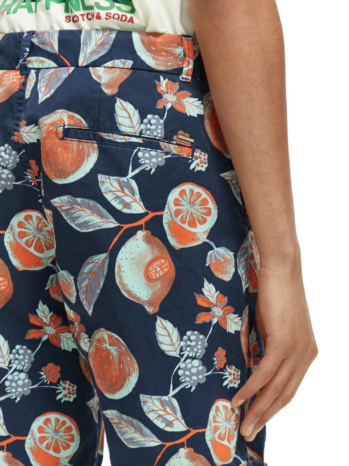 Scotch & Soda The Stuart Printed Chino Shorts - Image 4