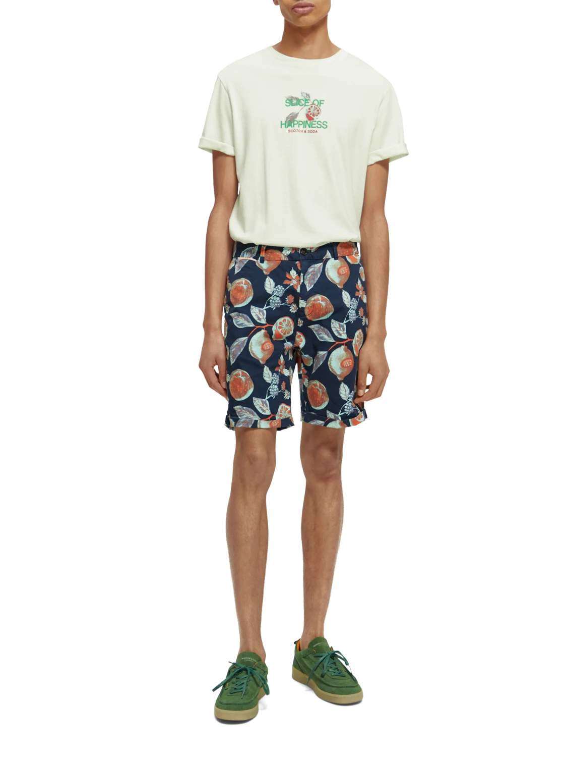 Scotch & Soda The Stuart Printed Chino Shorts - Image 2