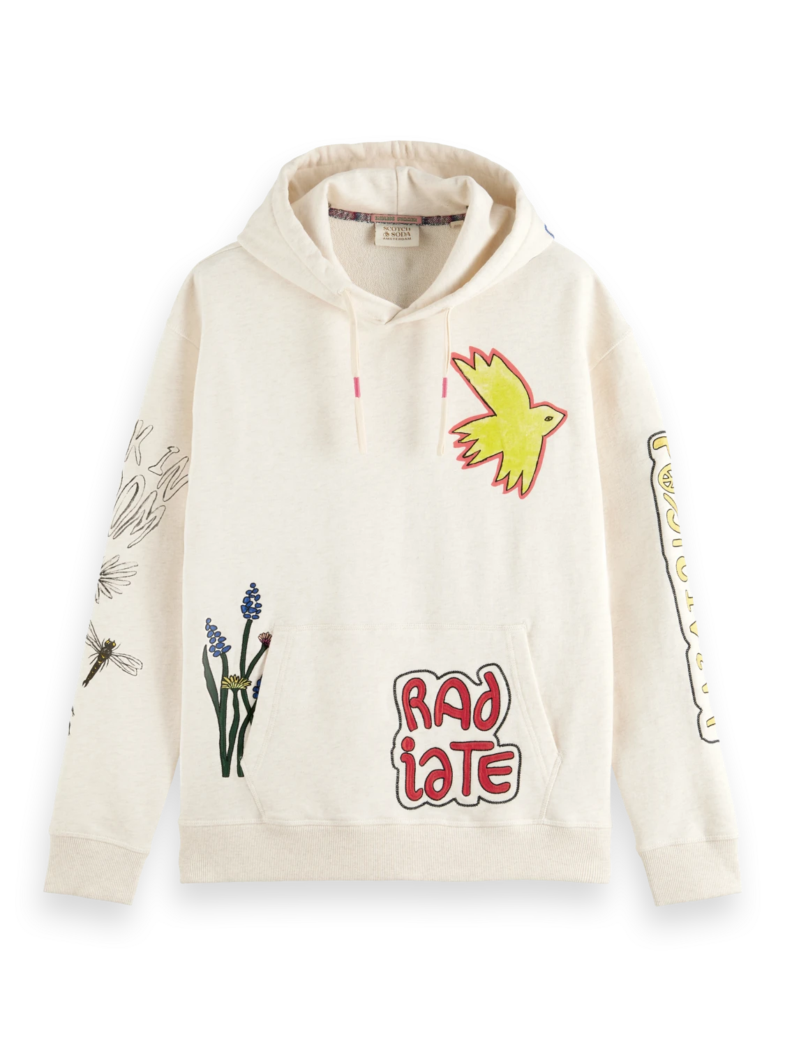 Scotch & Soda Relaxed Fit Artwork Hoodie - Image 5
