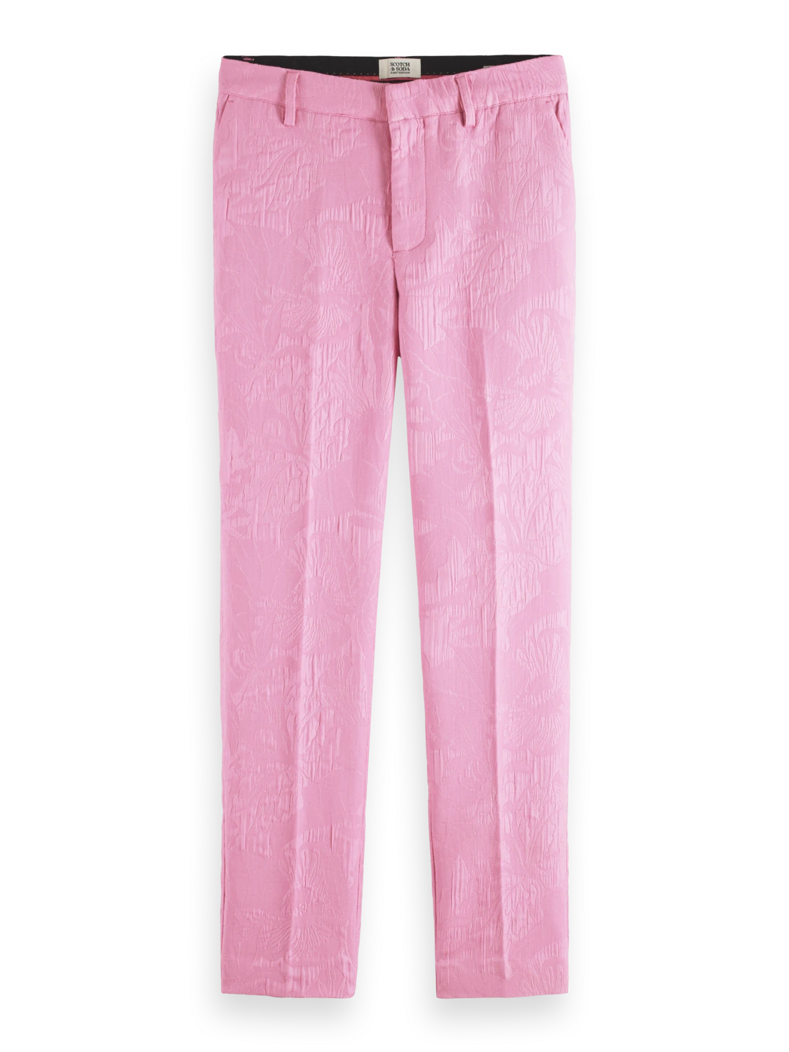 Scotch & Soda The Lowry Mid-Rise Slim Fit Trousers - Image 5