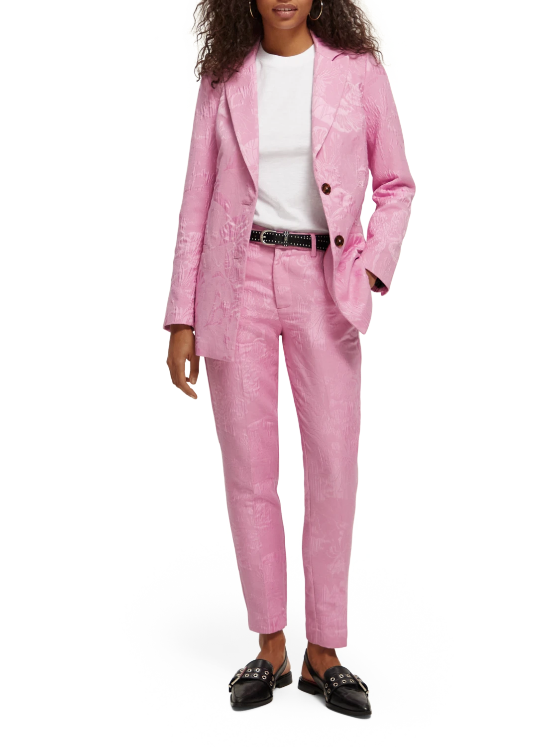 Scotch & Soda The Lowry Mid-Rise Slim Fit Trousers - Image 2