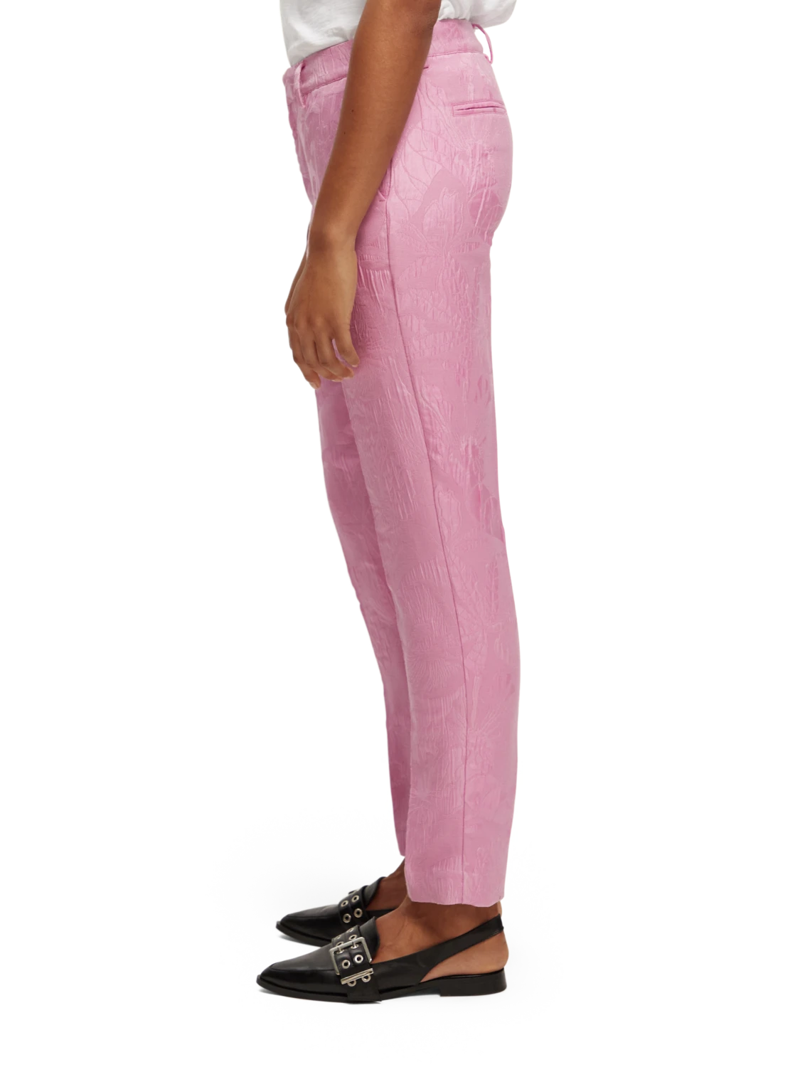 Scotch & Soda The Lowry Mid-Rise Slim Fit Trousers - Image 10