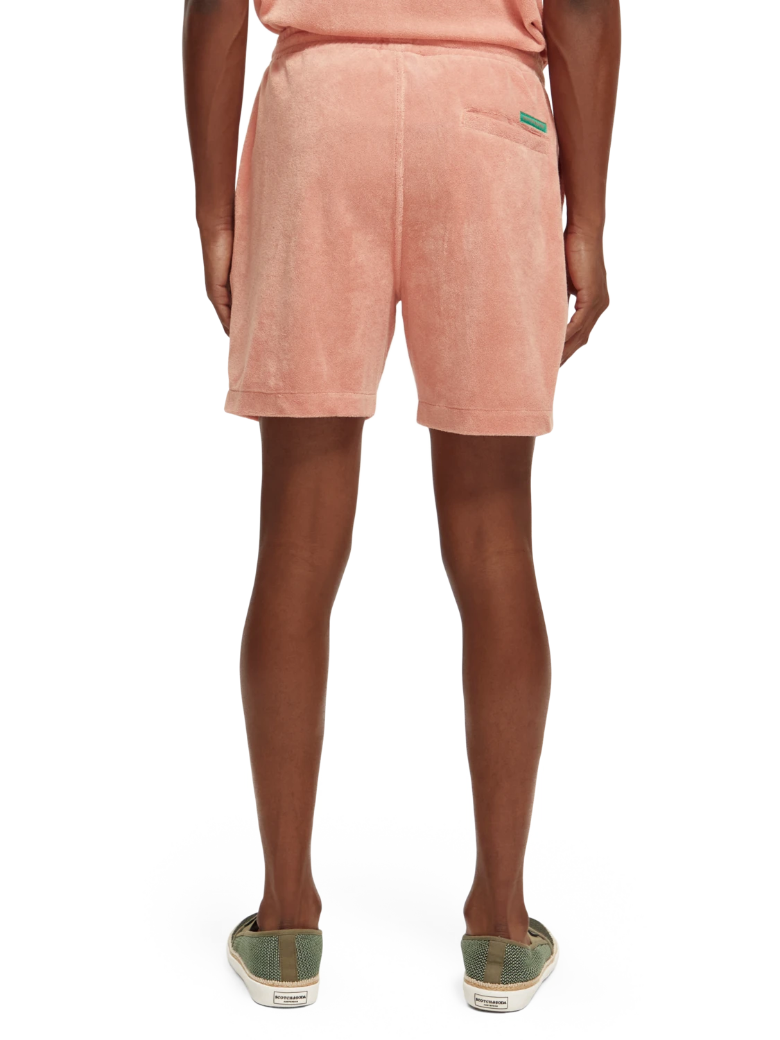 Scotch & Soda Embroidered Towelling Bermuda Shorts - Image 3