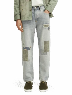 Scotch & Soda Dean Loose Tapered-Fit Premium Hemp-Blended Jeans | Peace Seeker