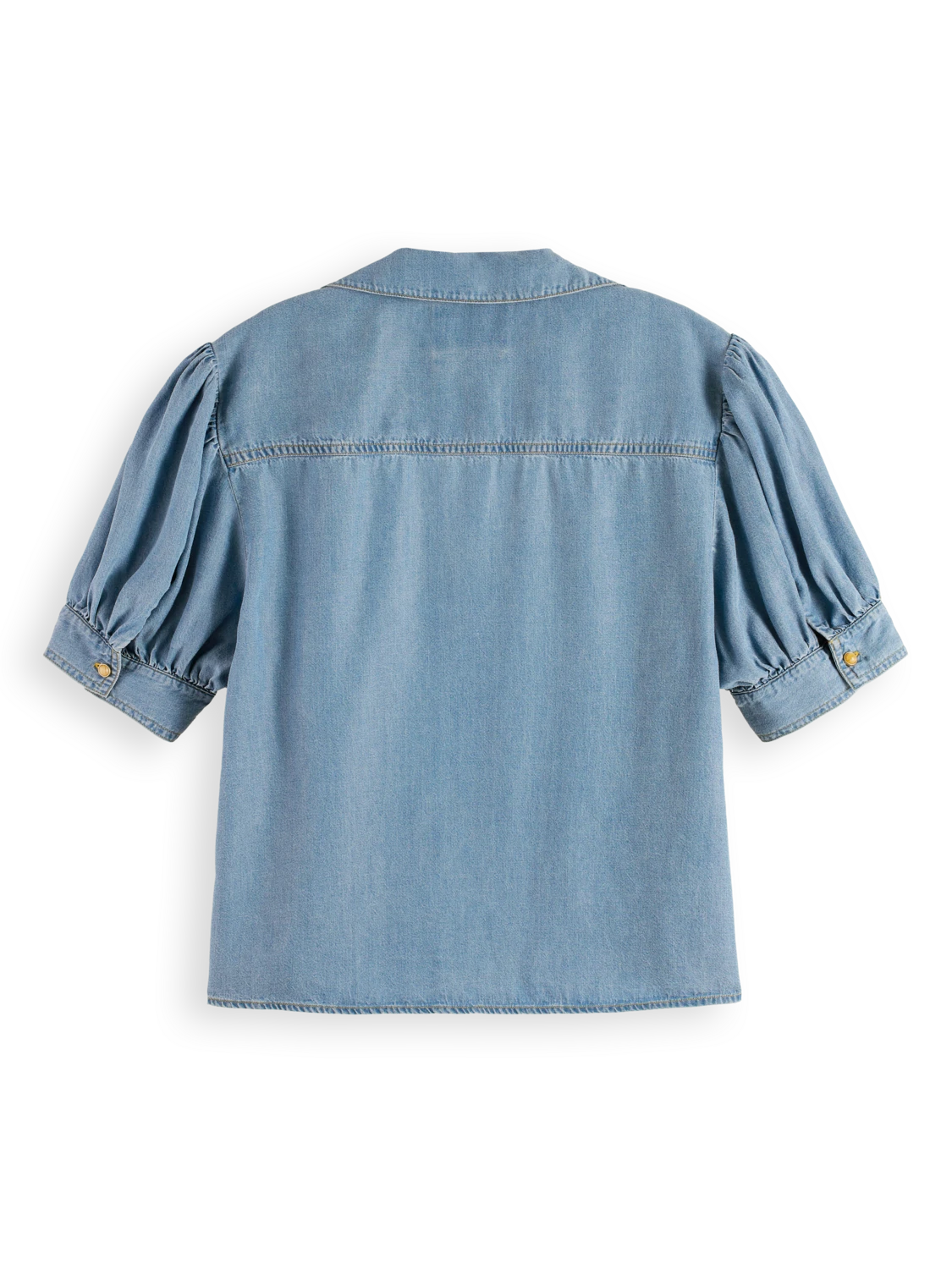 Scotch & Soda Short-Sleeved V-Neck Blouse - Image 6