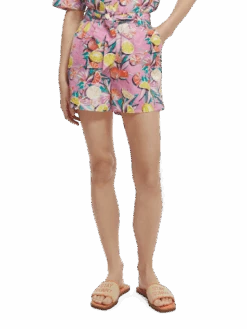 Scotch & Soda High-Rise Mid-Length Shorts