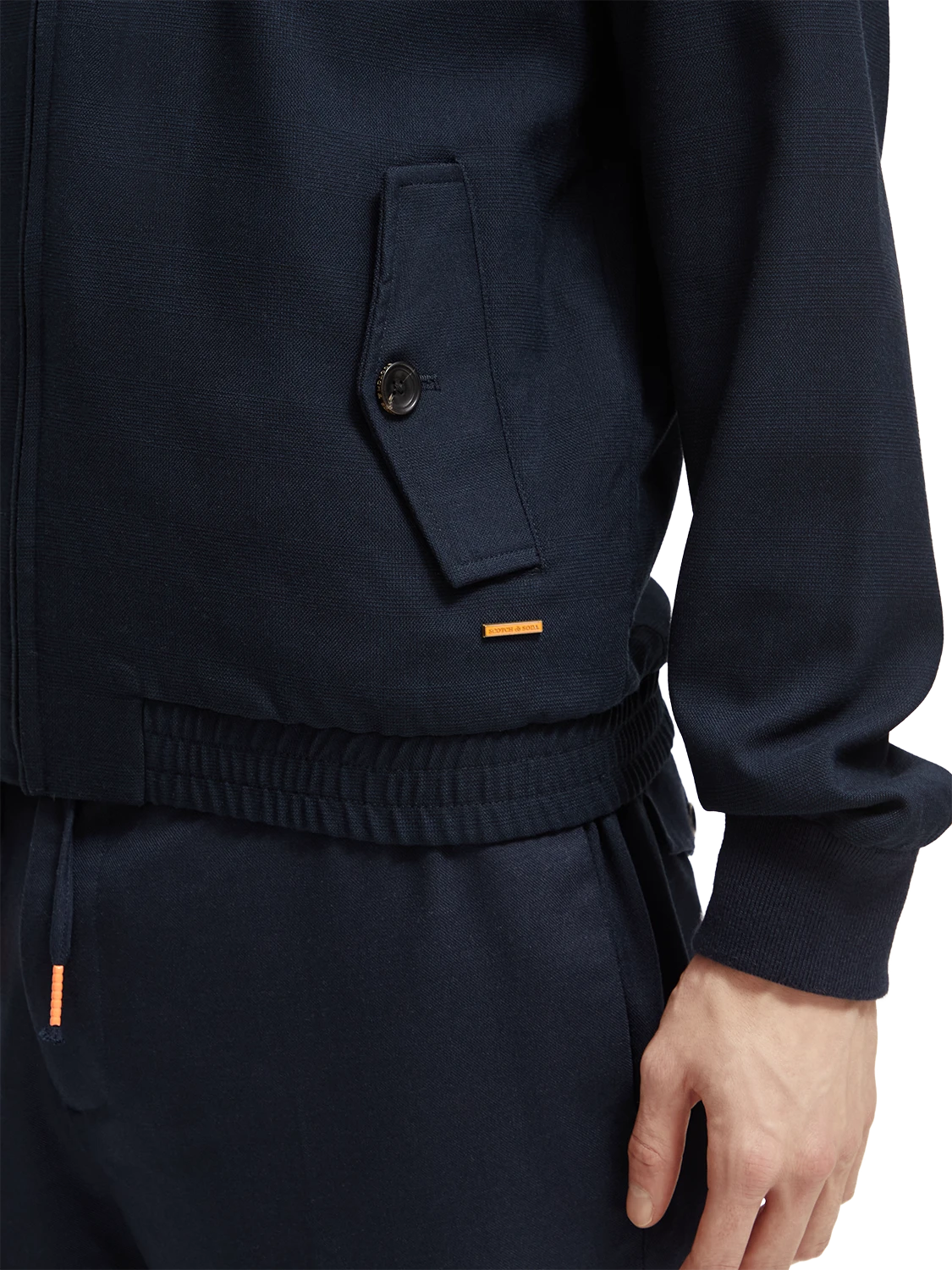 Scotch & Soda Yarn-Dyed Bomber Jacket - Image 6