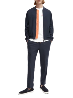 Scotch & Soda Yarn-Dyed Bomber Jacket