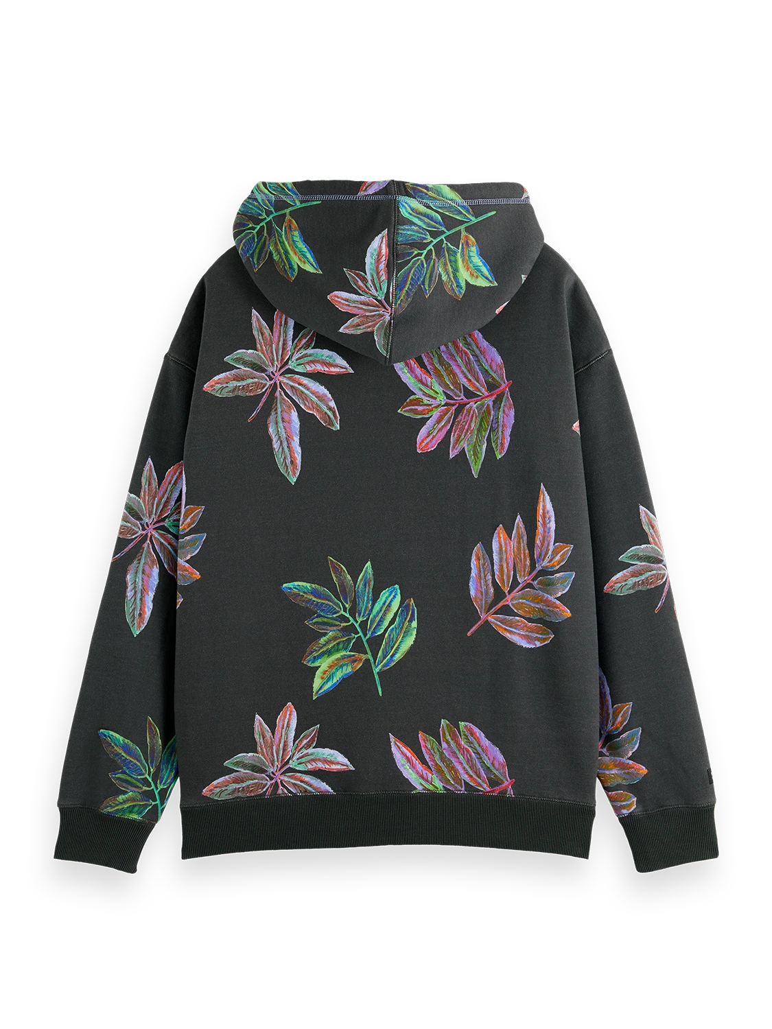 Scotch & Soda Floral Twist Printed Hoodie - Image 2