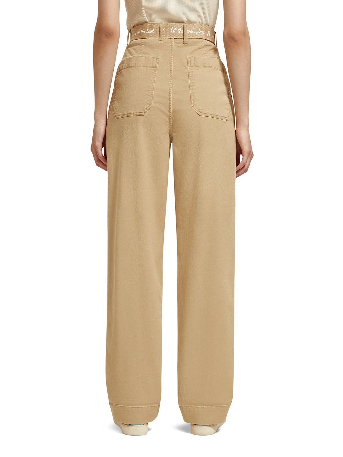 Scotch & Soda Faye Paper Bag Utility Pant - Image 8